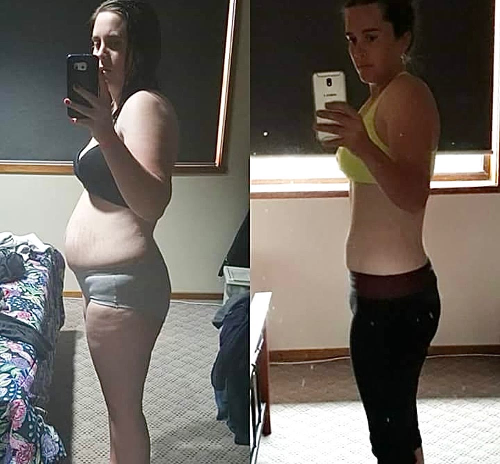 Client transformation, Fat Loss program